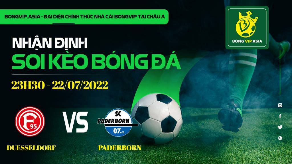 Soi kèo Bongvip Fortuna Duesseldorf vs Paderborn