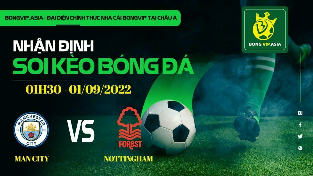 Soi kèo Bongvip Manchester City vs Nottingham