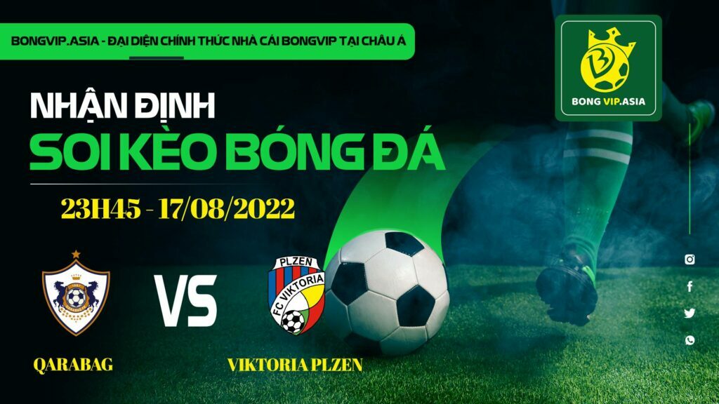 Soi kèo Bongvip Qarabag vs Viktoria Plzen