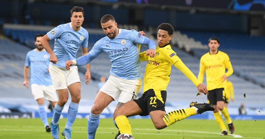 Borussia Dortmund là đối thủ không quá dễ dàng của Manchester City 