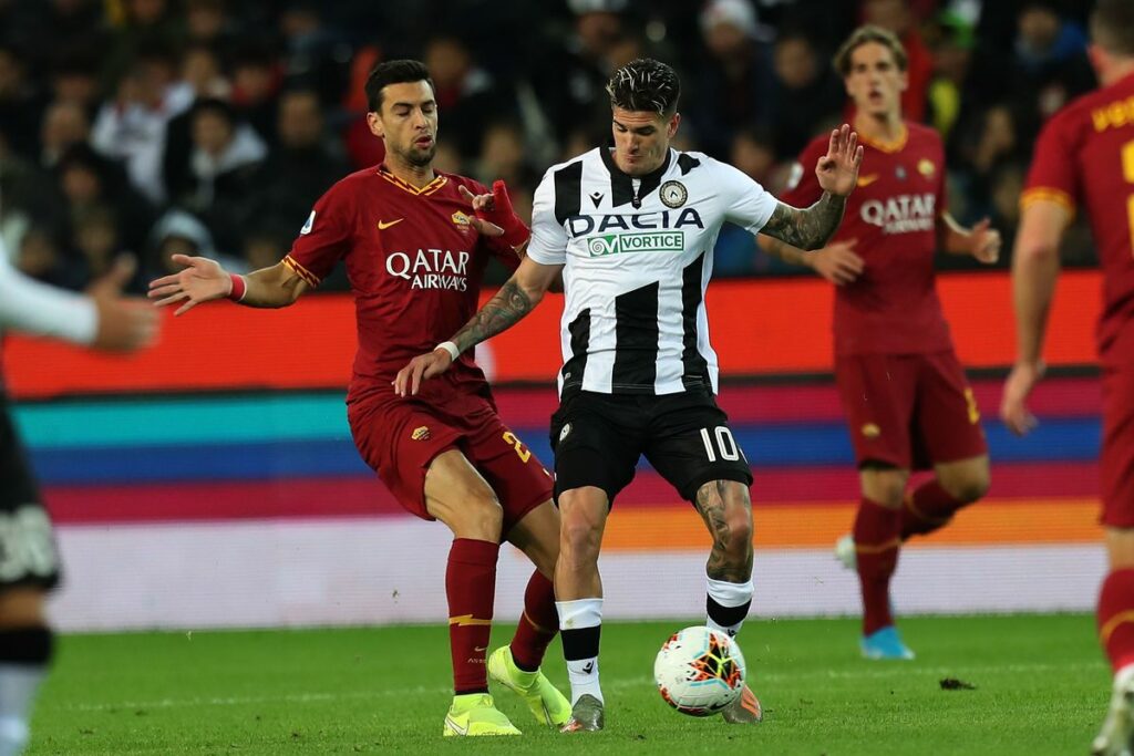 AS Roma tự tin lấy 3 điểm trên sân Udinese