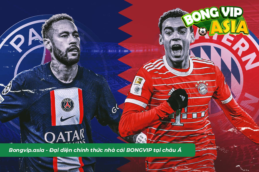 Các cầu thủ ra sân trong trận Bayern vs PSG